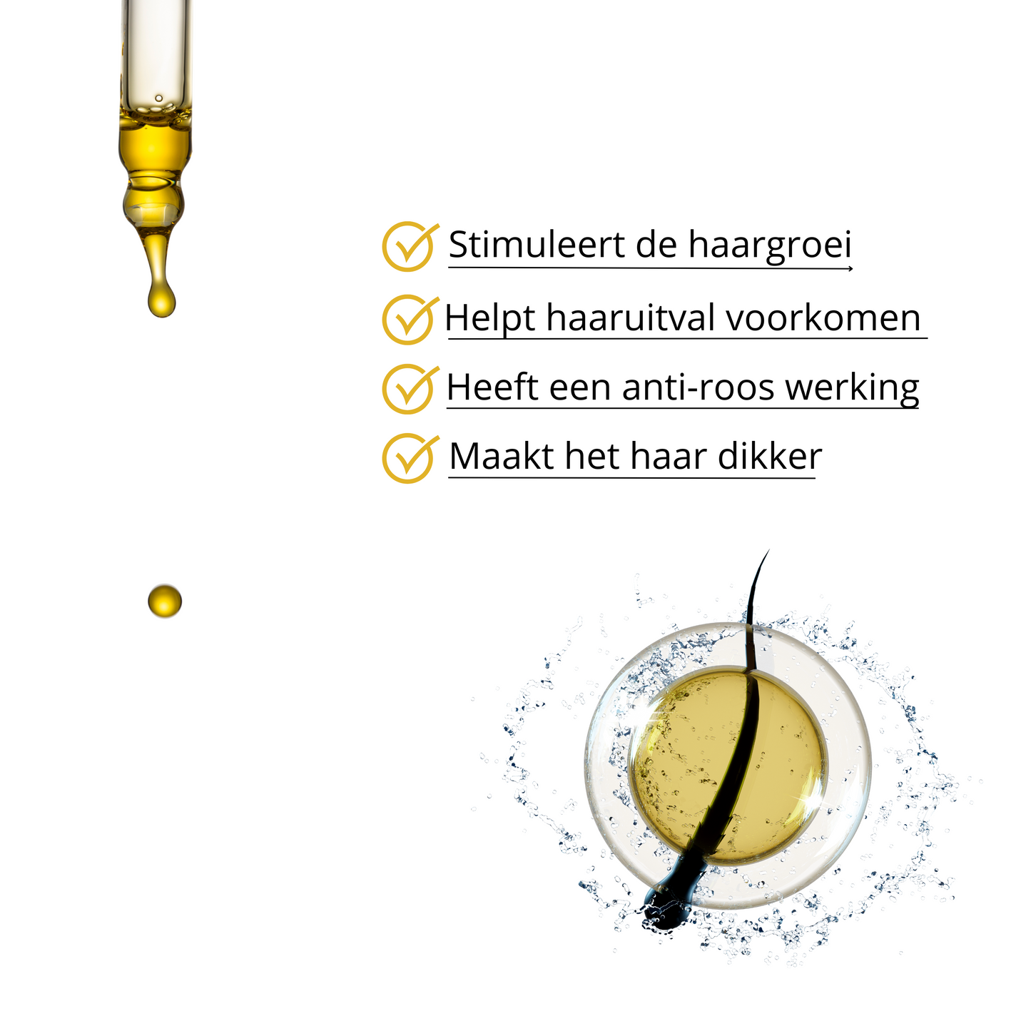 Haarolie 95% Arganolie & 5% Rozemarijnolie