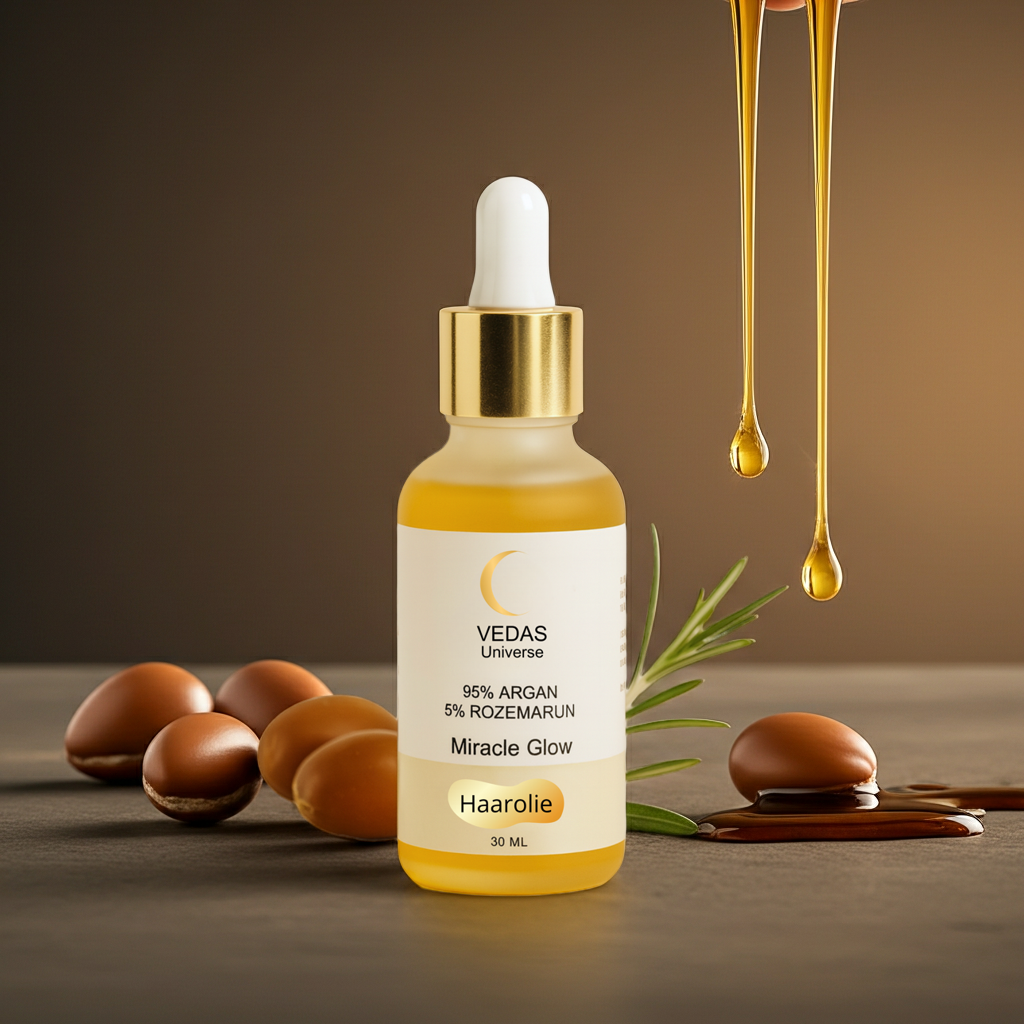 Rozemarijn & Argan Haarolie Natuurlijke Haargroei Olie Tegen Haaruitval, Dandruff & Jeukende Hoofdhuid