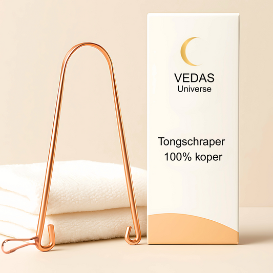 "Ayurvedische tongreiniger van koper – detox voor je tong