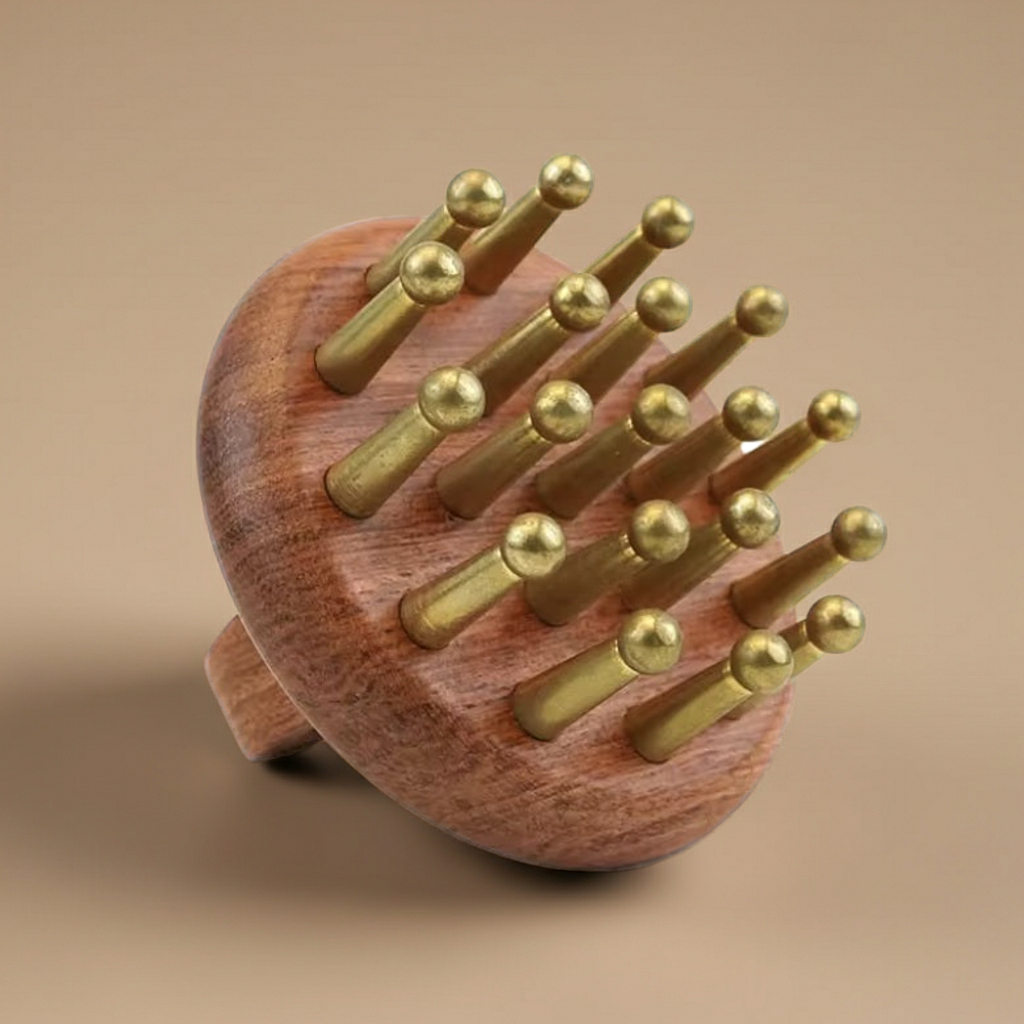 Kansa hoofdhuid massage